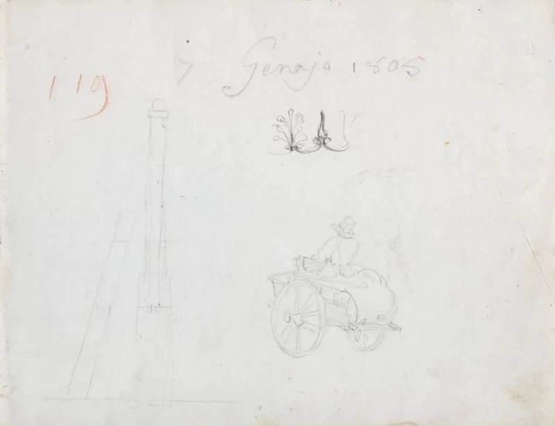  112-Luigi Basiletti-Ricordi di viaggio, 1805 